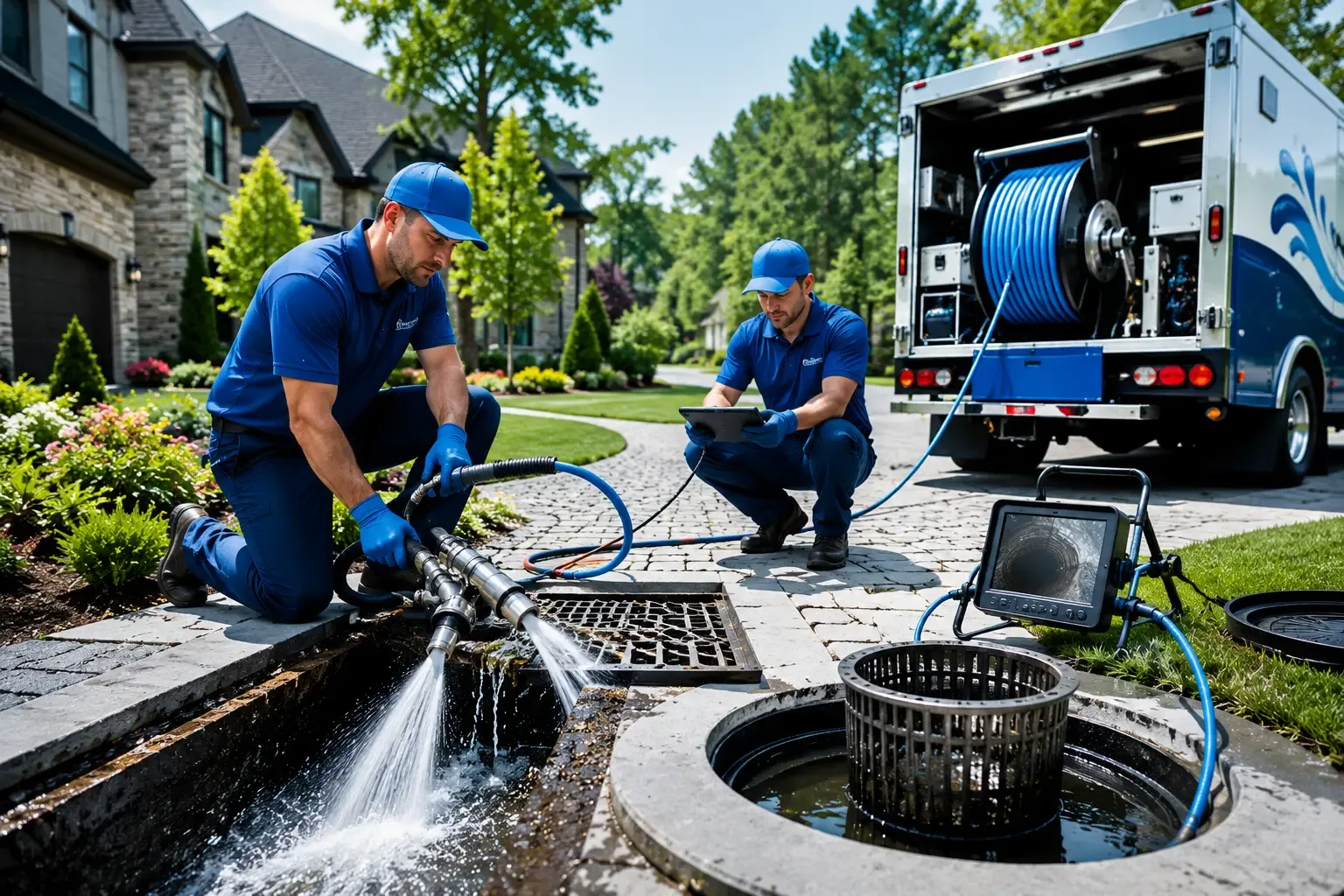 Local outdoor drain cleaning professionals in Pontotoc, TX
