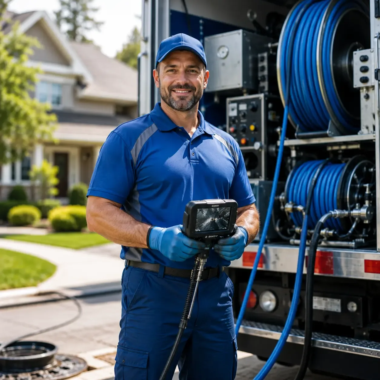 Local outdoor drain cleaning specialists in Pontotoc, TX